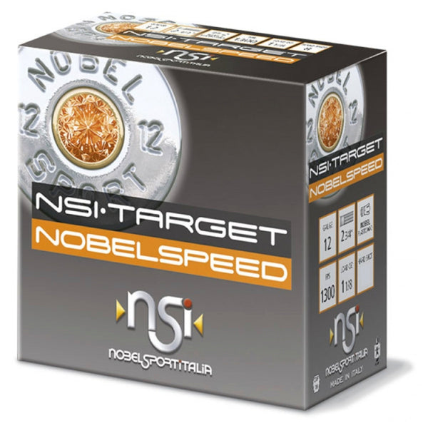 NobelSport Target Load Shotgun Shells 12ga 2-3/4in 1-1/8oz #7-1/2 (250 rounds)