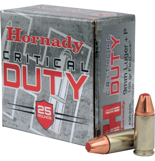 Hornady Critical Duty 9mm +P - 15288