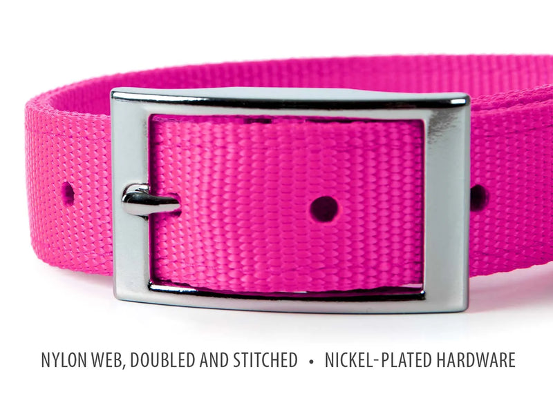 Jeffers 1"x20" Hot Pink Collar - 16287