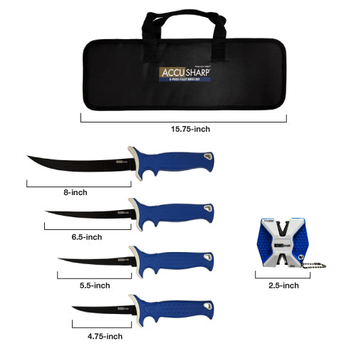 Accu Sharp 6-Piece Fillet Knife - 15851