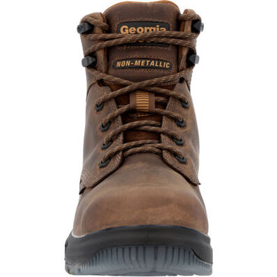 Georgia Boot 11.5M Brown Leather Flxpoint Ultra 6# Composite Toe Men main image 3