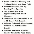 Aquatic Nutrition Giant Fish Grower 20lb - 16172