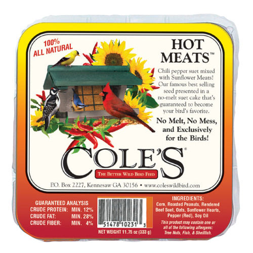 Cole's Hot Meats Suet - 15815