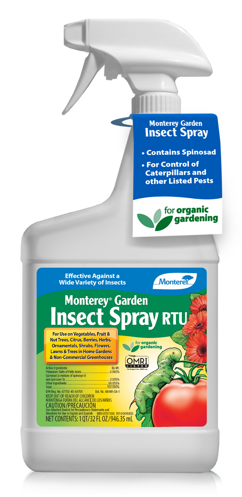 monterey garden insect spray rtu directions Monterey Garden Insect Spray RTU 32oz