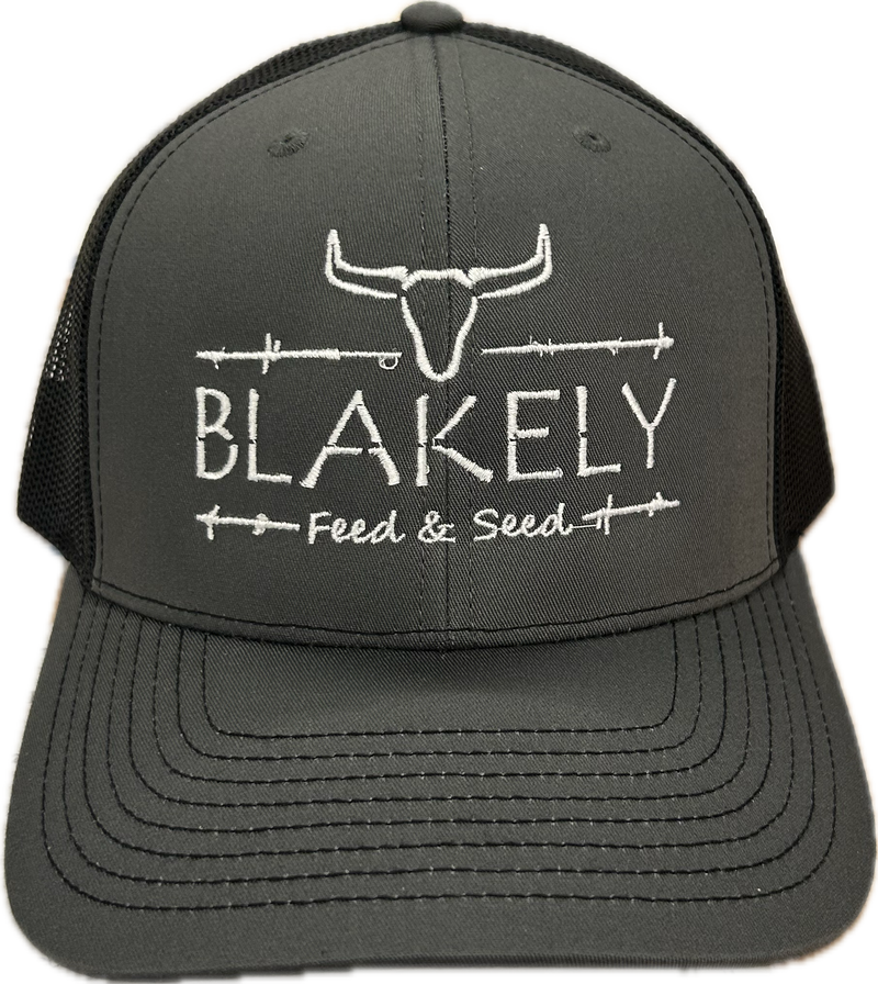 BF&S Charcoal/Black Hat - 17255