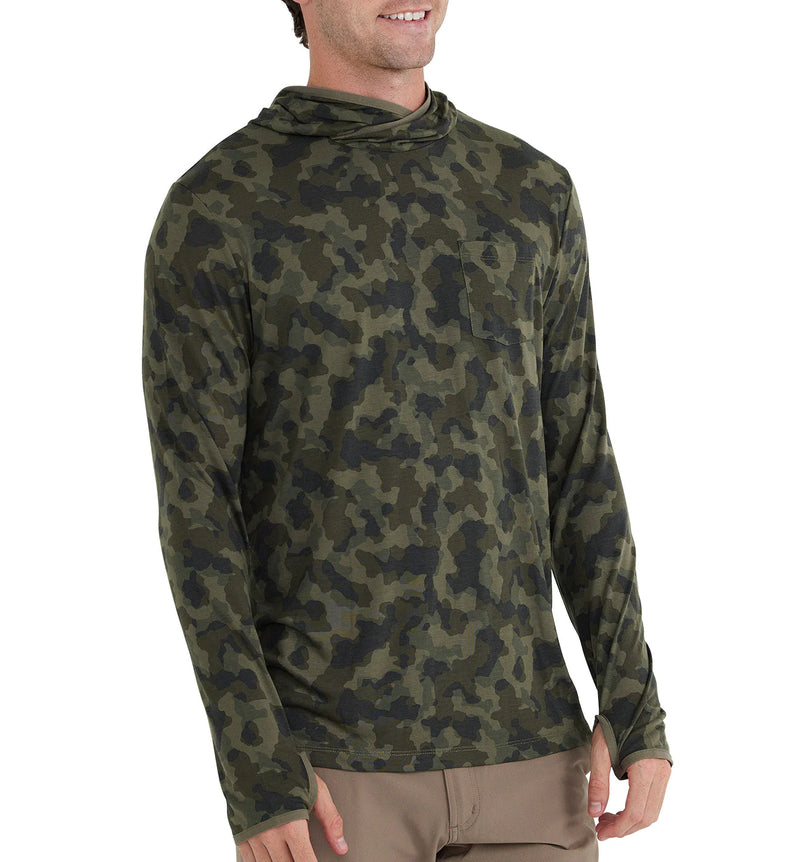 Free Fly Marshland Camo Hoody - 14278