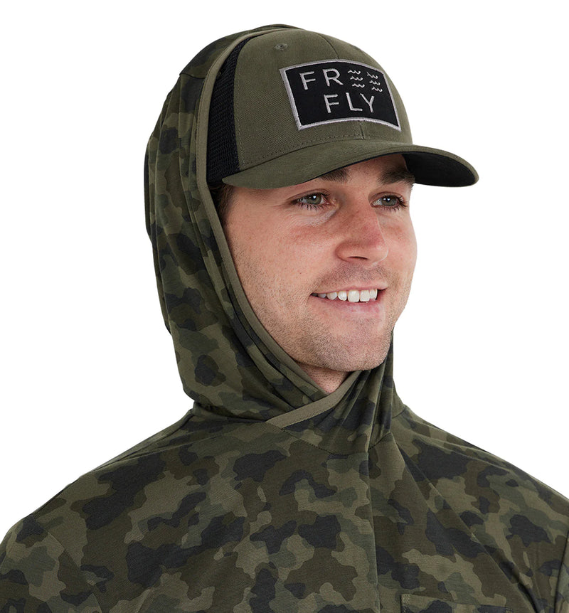 Free Fly Marshland Camo Hoody - 14278