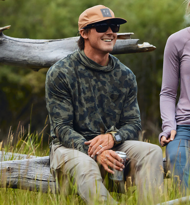 Free Fly Marshland Camo Hoody - 14278