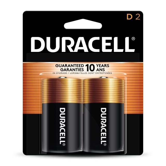 Duracell D 4 pack - 8878