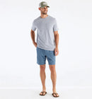 Free Fly Heritage Pocket Tee Light Heather Grey - 14944