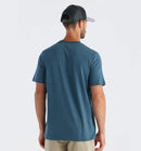 Free Fly Heritage Pocket Tee Slate Blue - 14945