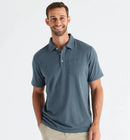 Free Fly Heritage Polo Sate Blue - 14946