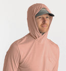 Free Fly Lightweight Hoody Orange Dusk - 14950