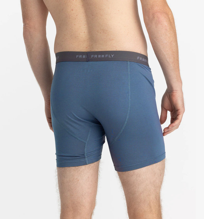 Free Fly Motion Boxer Brief Slate Blue - 16534