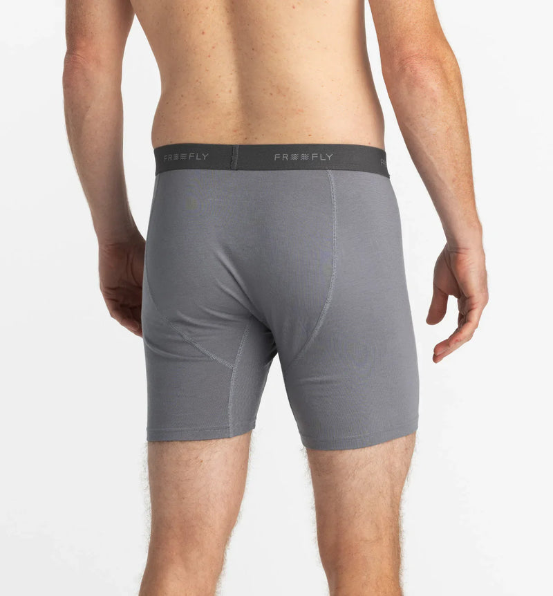 Free Fly Motion Boxer Brief Slate - 16533