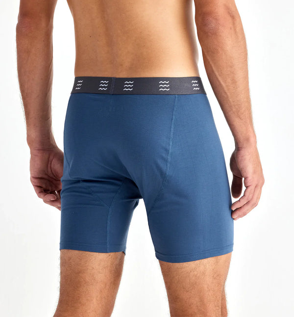 Free Fly Motion Boxer Brief True Navy - 16532