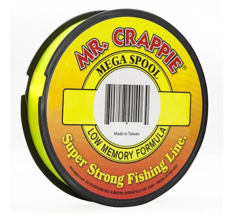 Mr. Crappie 4lb 500yd HiVis Line - 15359