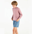 Free Fly Youth Shade Hoody Ash Rose - 14959