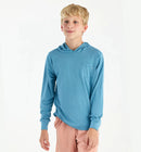 Free Fly Youth Shade Hoody Bluestone - 14953