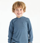 Free Fly Toddler Shade Hoody Slate Blue - 14956