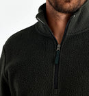 Free Fly Sherpa Fleece Quarter Zip Onyx - 14273