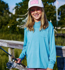 Free Fly Youth Shade Hoody Bluestone - 14953