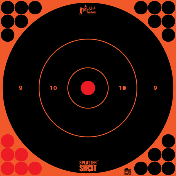 Pro-Shot 12" Orange Bullseye - 14026