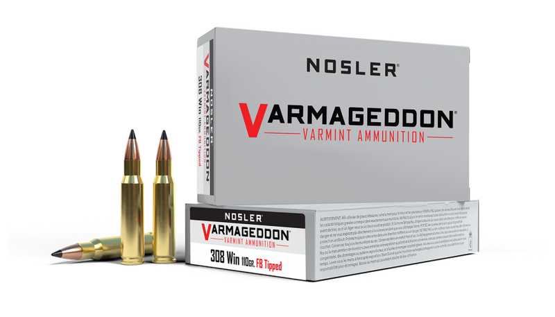 Nosler Varmageddon .308 Win. 110gr (20 rounds)