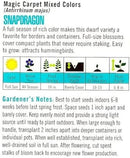 Cornucopia Snapdragon Magic Carpet Mixed Colors - 15084