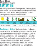 Cornucopia Nasturtium Moon Gleam - 15045