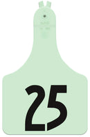 A Tag 1-25 Green - 14140