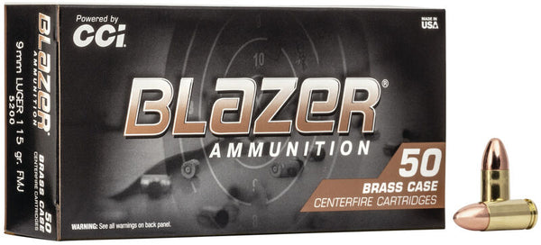 Blazer Brass 9MM 115gr - 995355