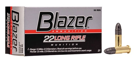 Blazer Brass .22 L.R. 50rds - 12507