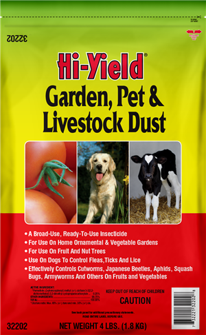 Hi-Yield Garden, Pet & Livestock Dust 4lb - 1017