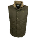 Heybo Waxed Vest Brown - 14078