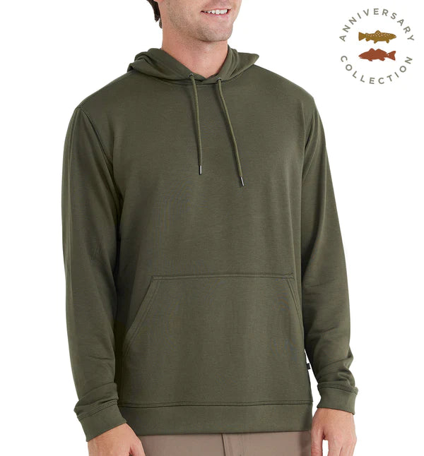 Free Fly Bamboo Pullover Green - 14098