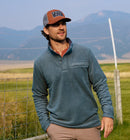 Free Fly Fleece Snap Indigo - 14113