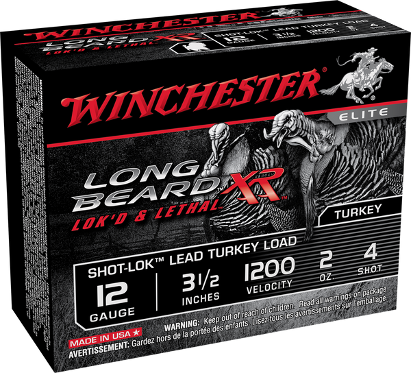 Winchester Long Beard XR 12ga 3-1/2in 2oz #4 (10 rounds)