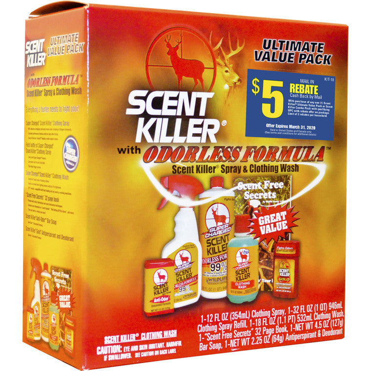 WRC Scent Killer Value Kit - 9066